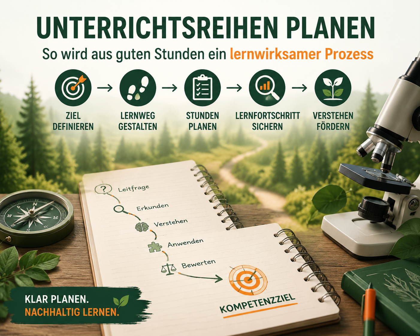 Unterrichtsreihe planen